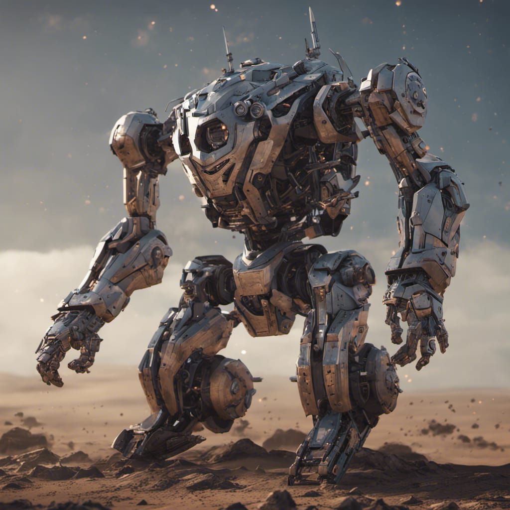 Mecatech robot at war