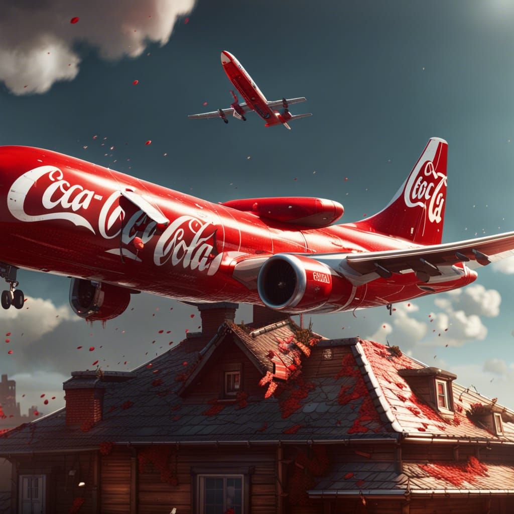 A Coca plane.