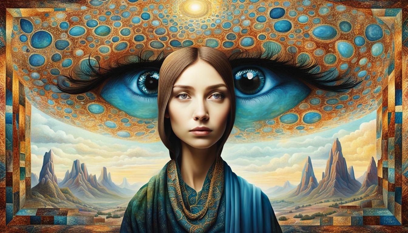 Abstract Portrait of Infinite Consciousness