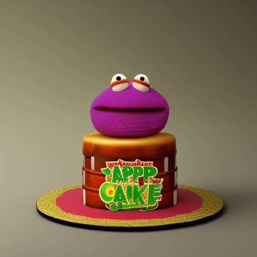 Muppet Cake: A Delicious 3D Storybook Treat