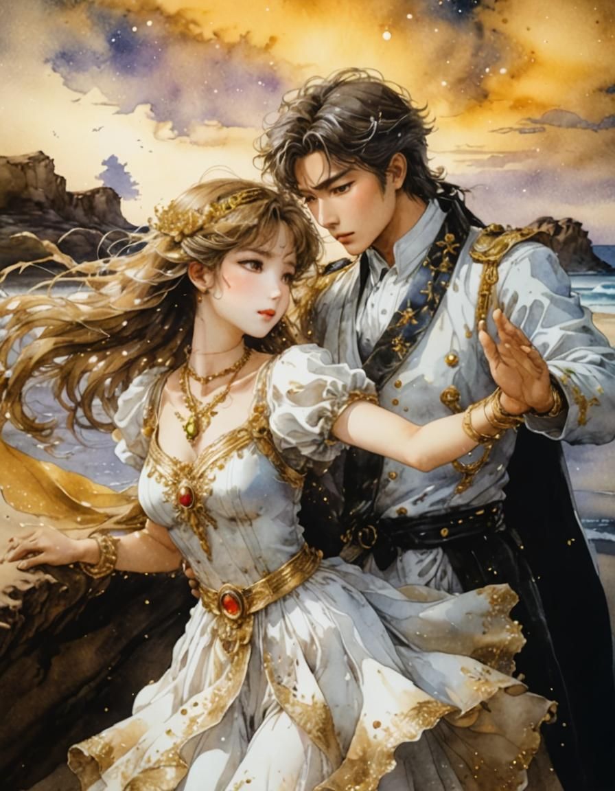 Magical Sand Sculptures Dancing on Moonlit Beach