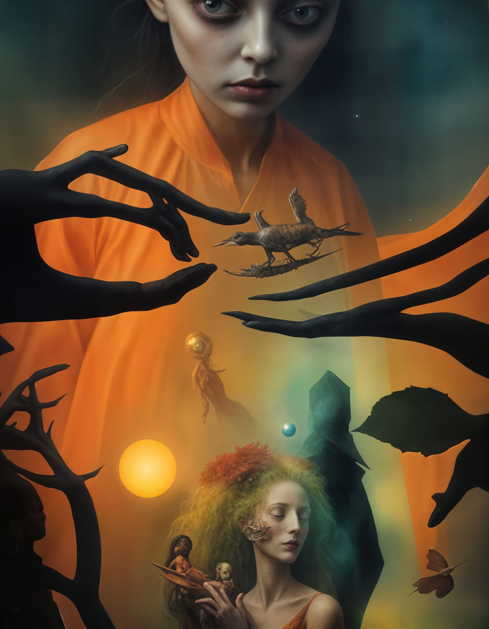 She wakes-up during Dreams and Plays 'Director' - bringing the dreams under her conscious control. Somehow, she seems to...