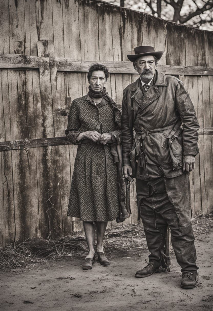 Earthy Tones Documentary Portrait in Oil Paint