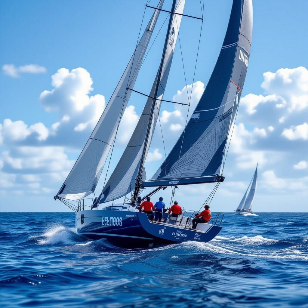 Sailing Race Around the World: Memories of the Future