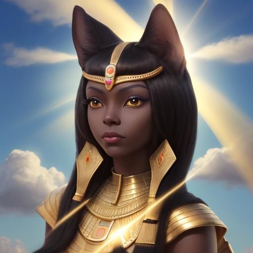 Egyptian Goddess Bastet Creates the Universe