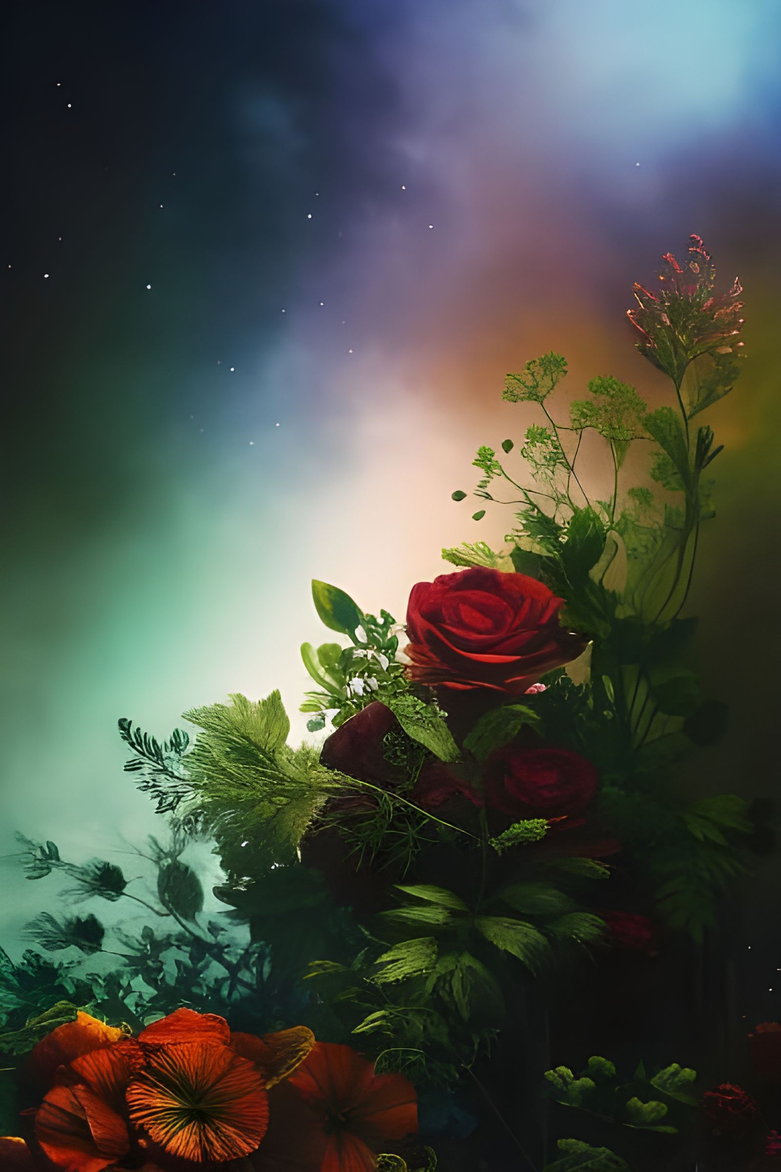 Beautiful Rose Border