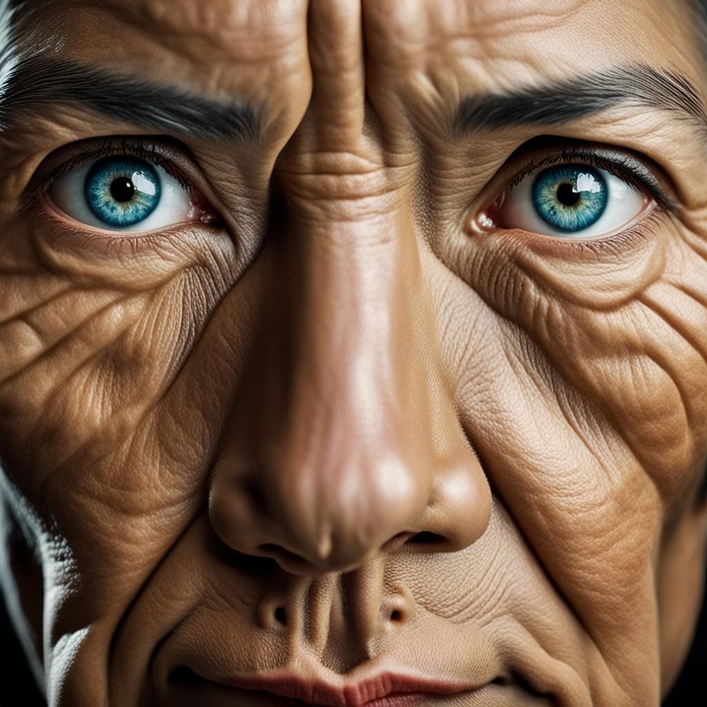 Woman's Portrait with Professional Photography Aesthetic