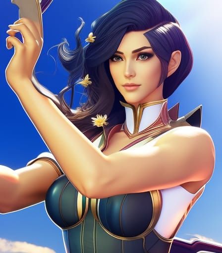 Hyperrealistic Portrait of a Beautiful Woman in 8k