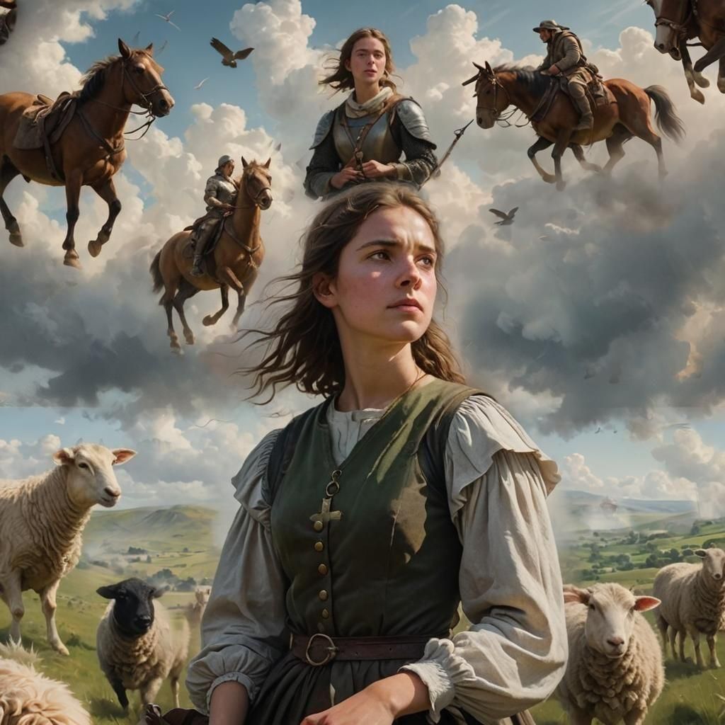 Joan of Arc: Shepherdess Hearing Prophetic Voices