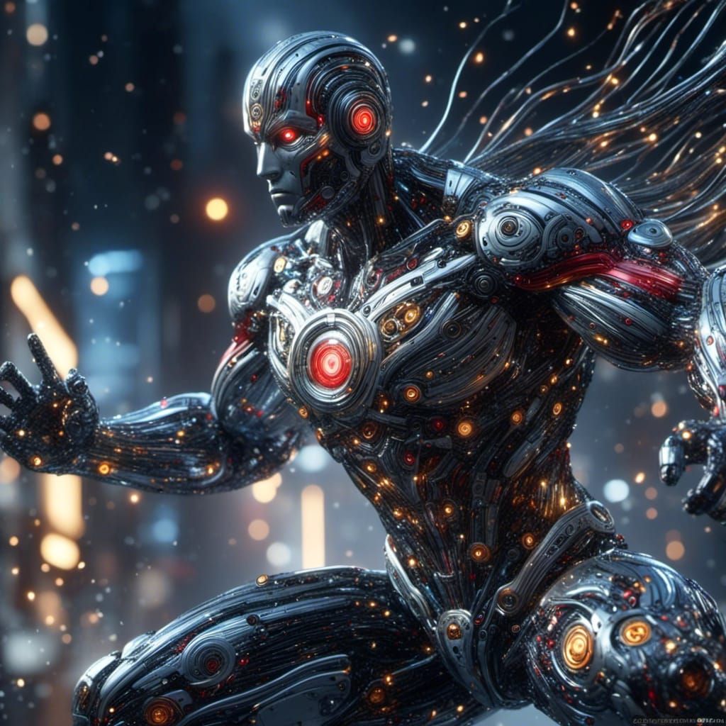 "Circuit Sentinel: The Cybernetic Guardian"