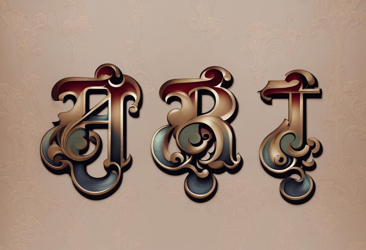 Art Nouveau Rococo Architecture with Dynamic Lighting