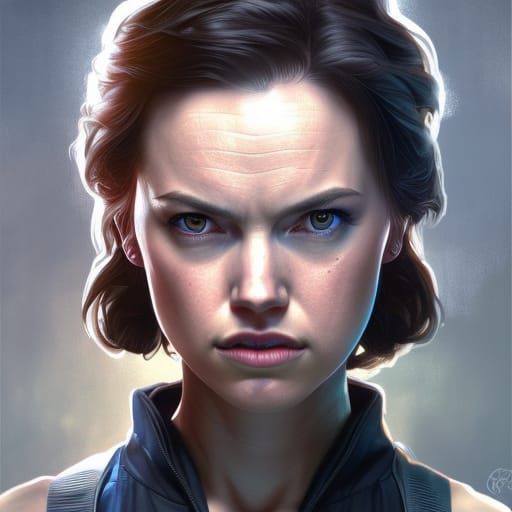 Jill Valentine Portrait in Artgerm Style