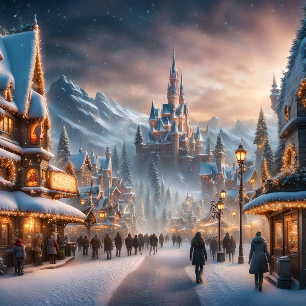 Theme Park: winter wonderland