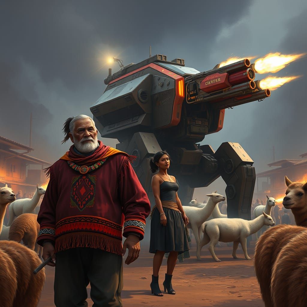 Stoic South American Man Meets Starfleet Woman in a Vibrant ...