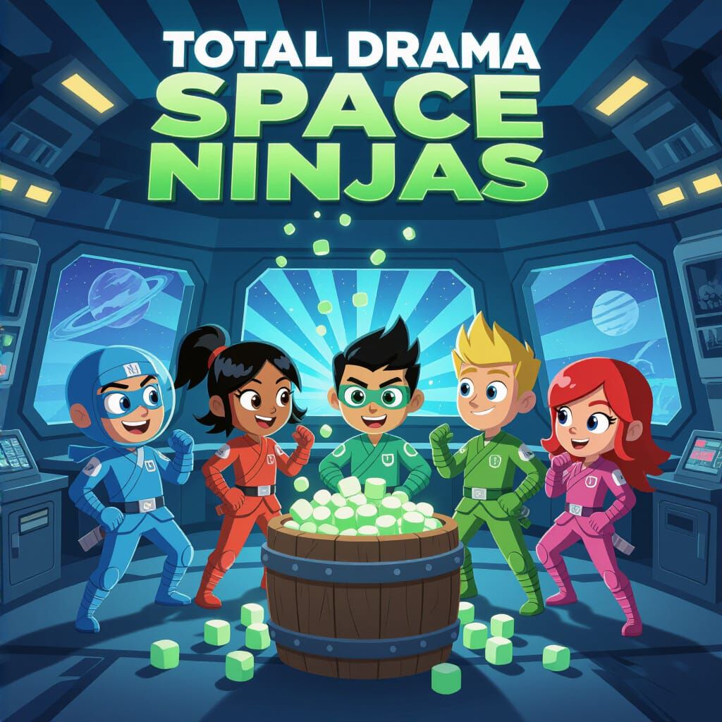 Total Drama Space Ninjas Movie Poster