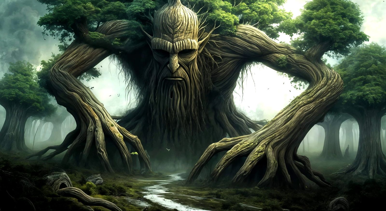 Ent Tree Migration from Middle Earth Forests