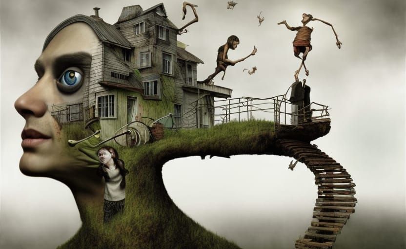 Surreal Worm Stopmotion with Dreamlike Details