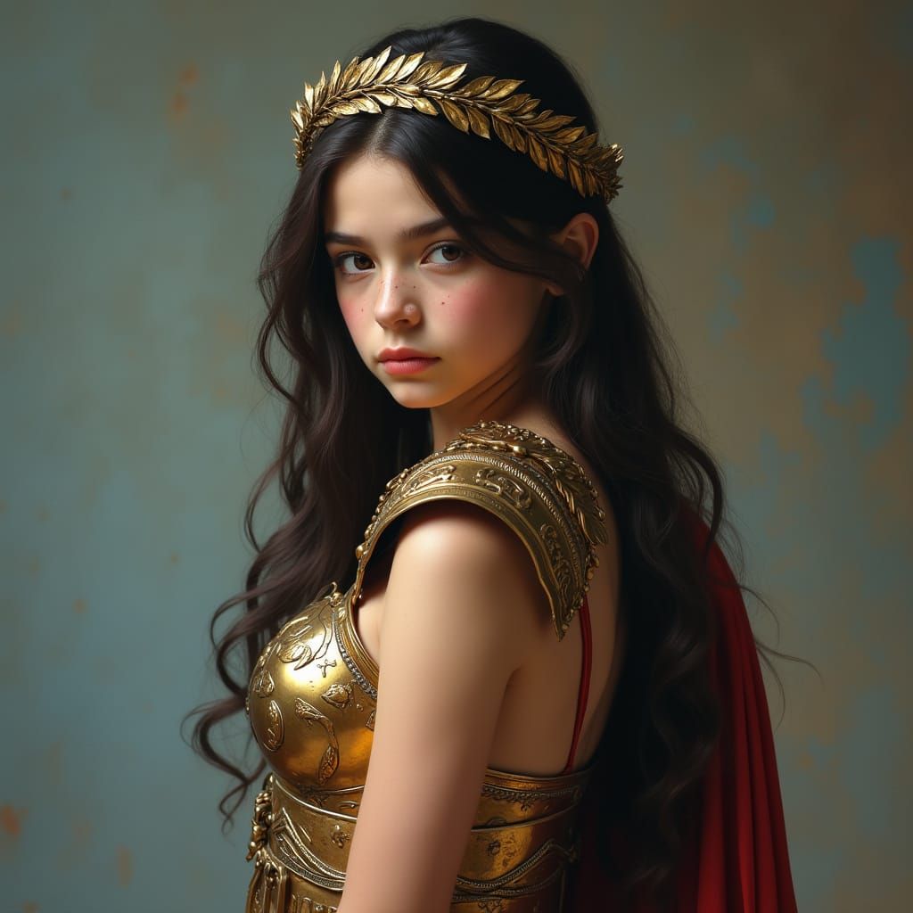 Classical Goddess in Modern Armor