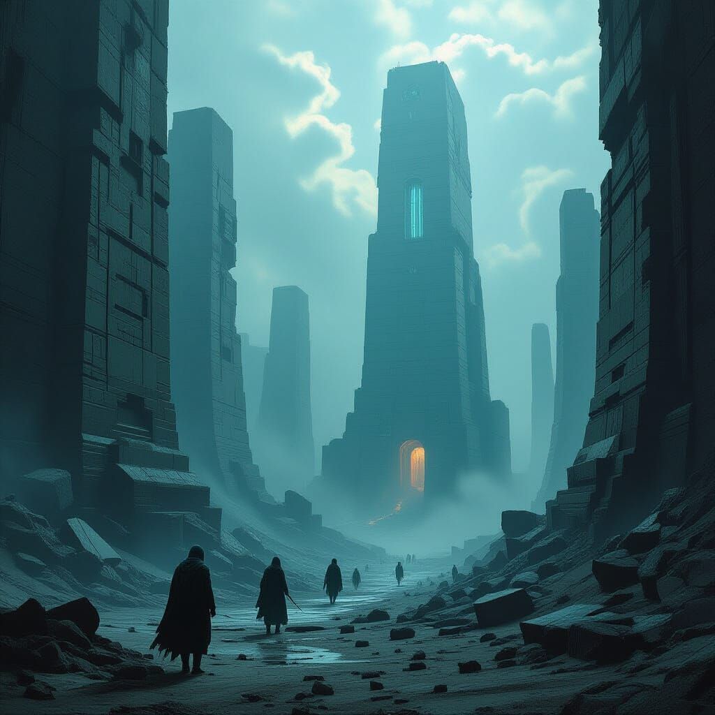 Ancient Ruins: Scavengers in a Mystical Landscape