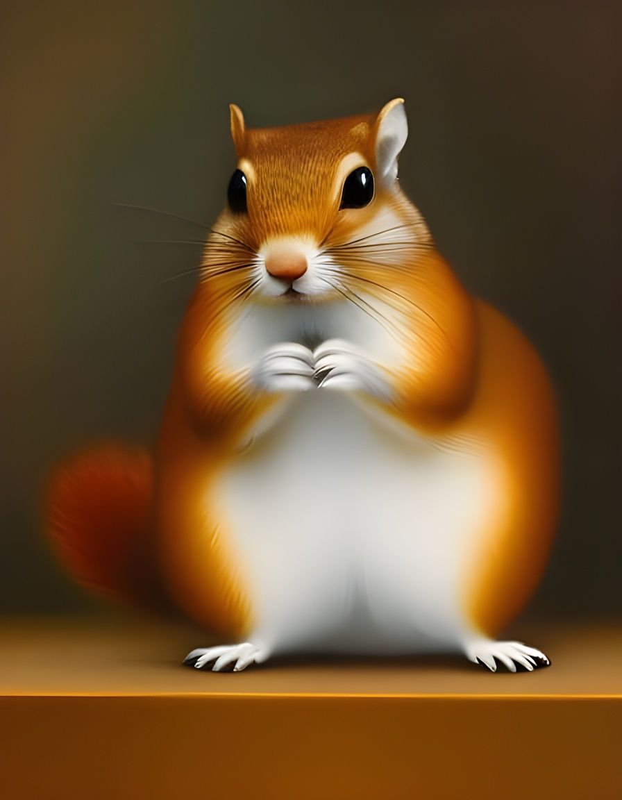 Hyperrealistic Miniature Squirrel Dolls in 8K Resolution
