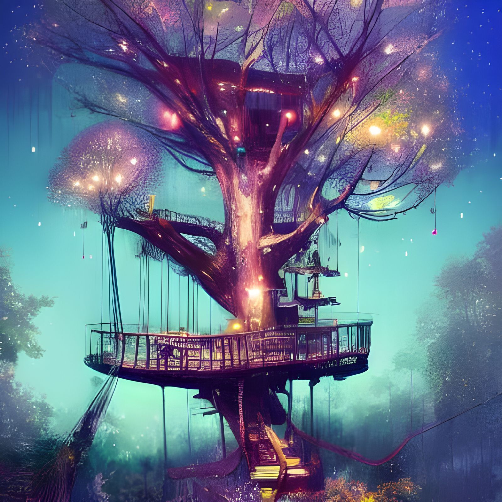 Back to the magical treehouse !