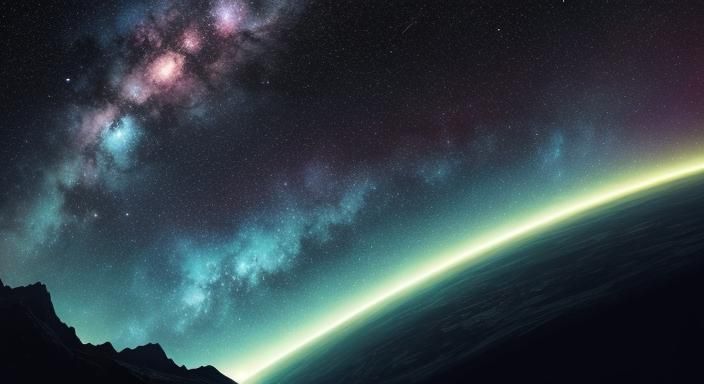 Sci-Fi Space Concept Art: Nebulas and Stars