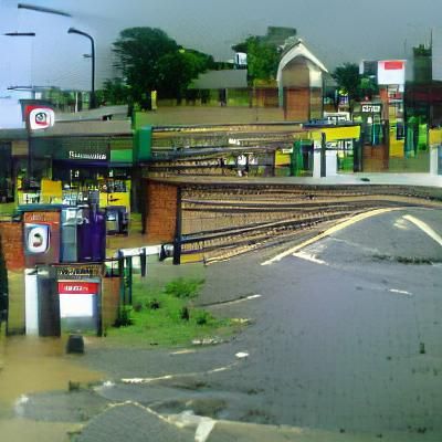 AI Generated Image of Norwood Junction
