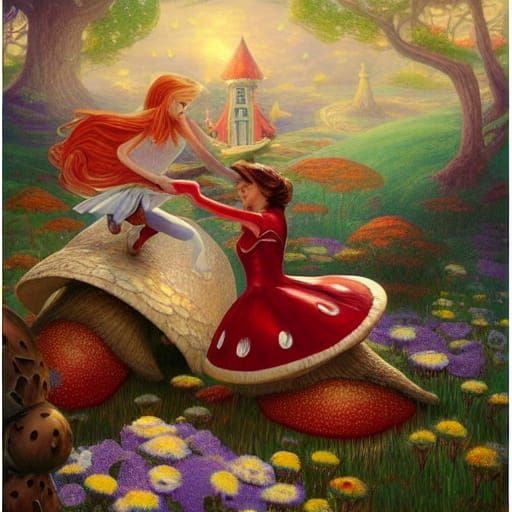 Alice vs. Red Queen: Ethereal Fantasy Battle