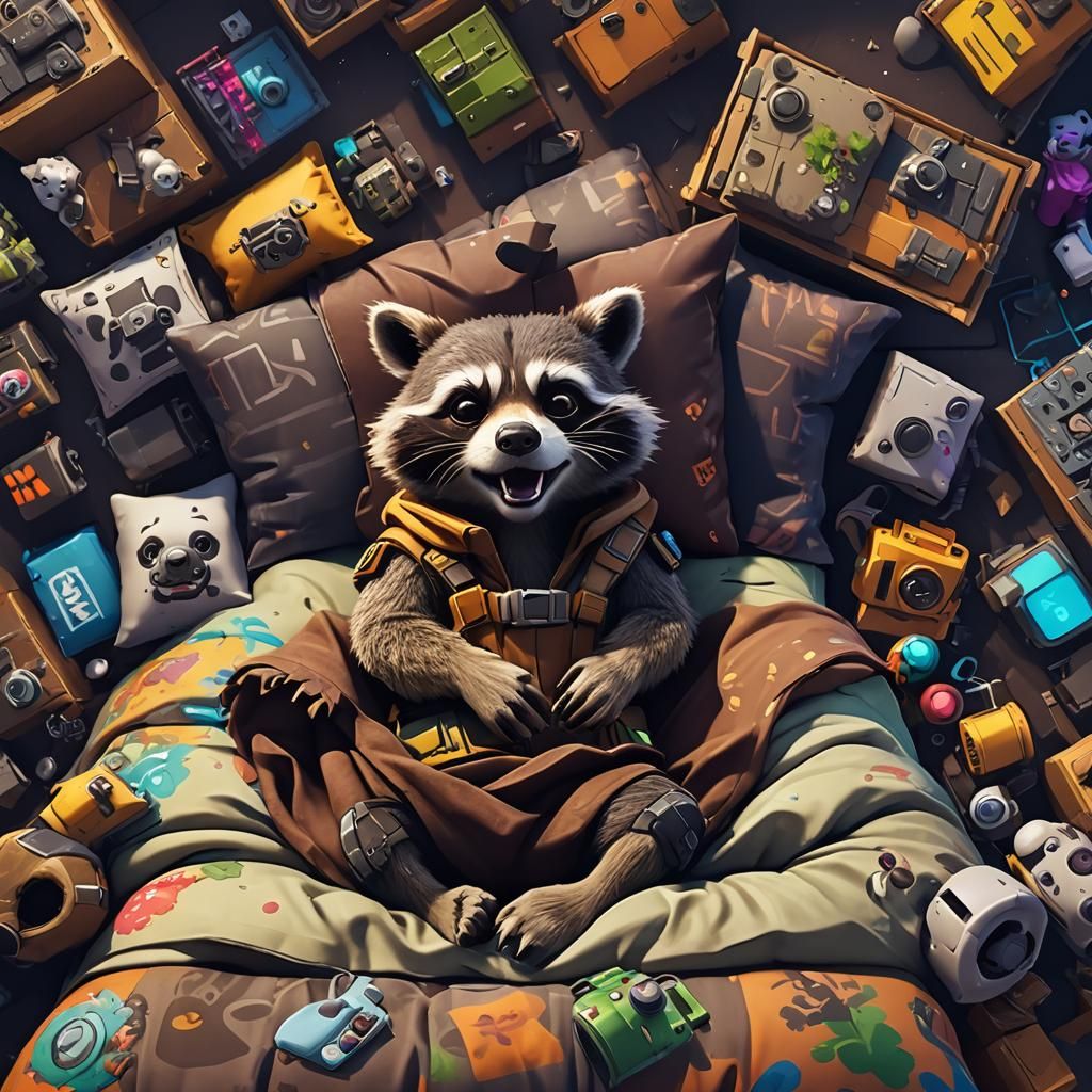 Raccoon Dog's Gaming Night: Fantasy Concept Art