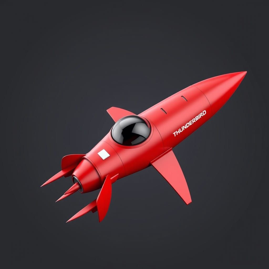 Thunderbird 3 Spacecraft Design Concept