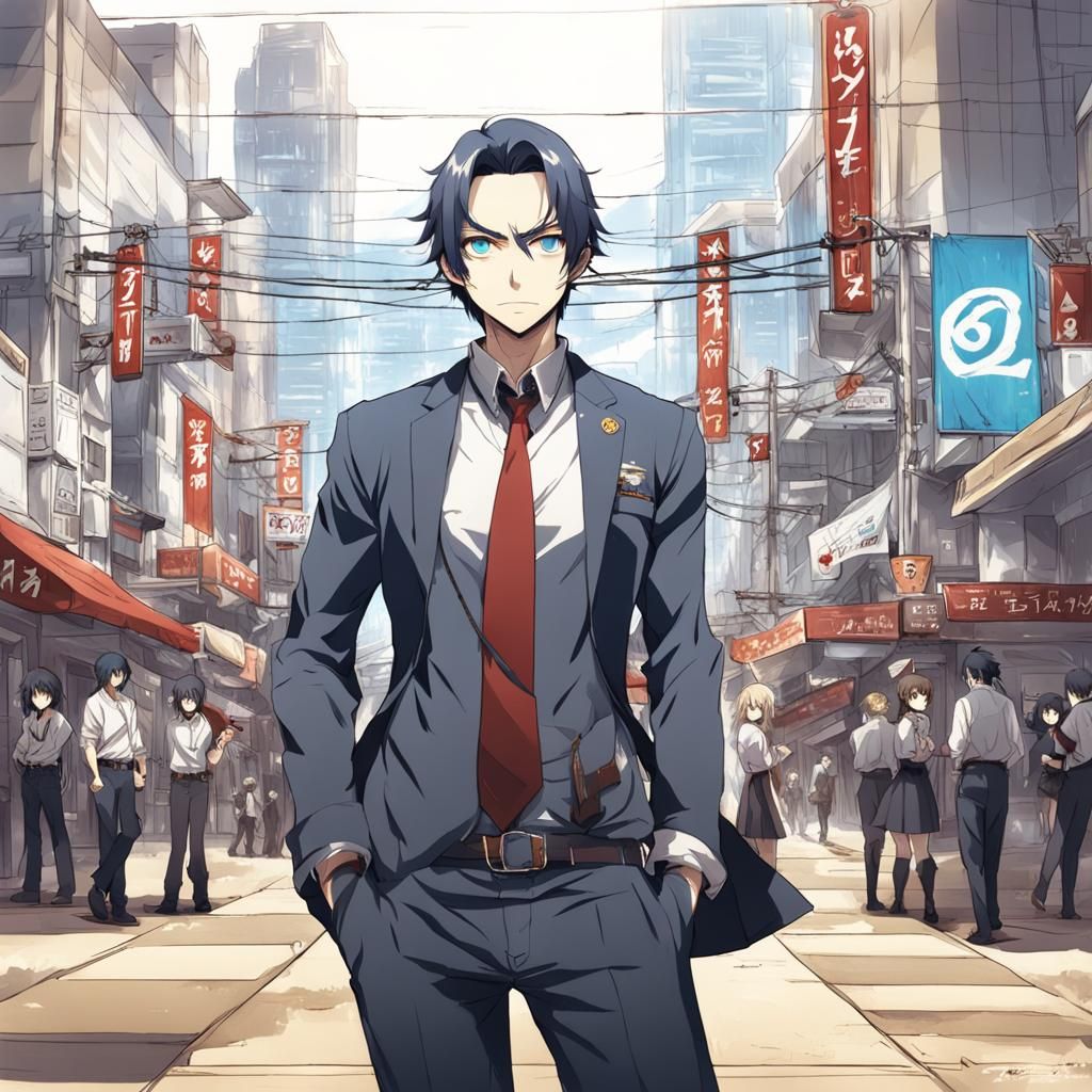 Oklahoma as Anime Character: Manga Style