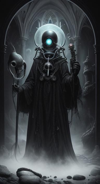 Gothic Deep Sea Diver Apparition