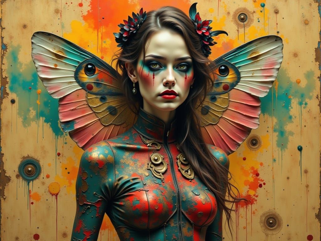 Artist's Obsession Visualized in Abstract Art