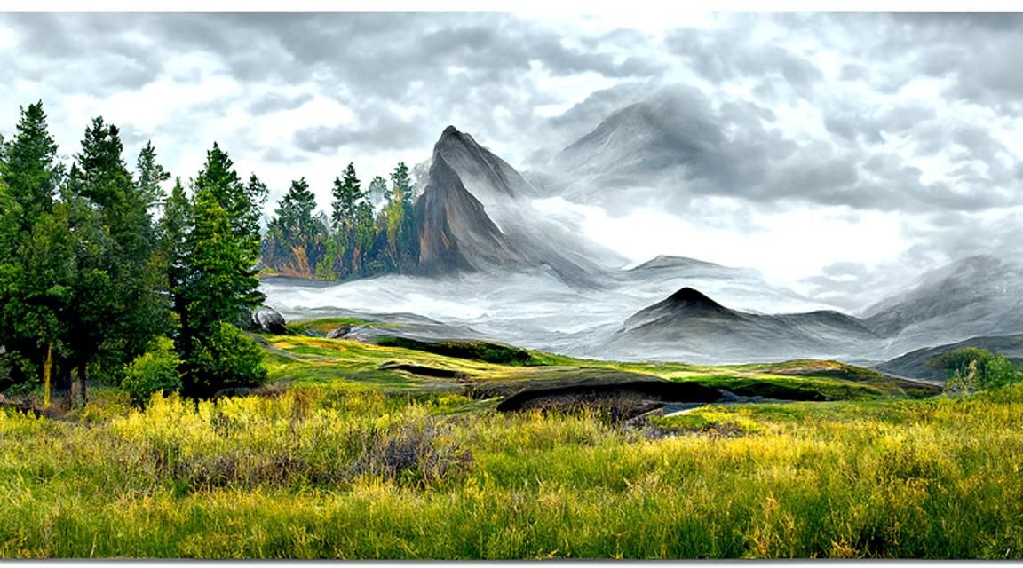 High-Resolution Landscape Vista Photography