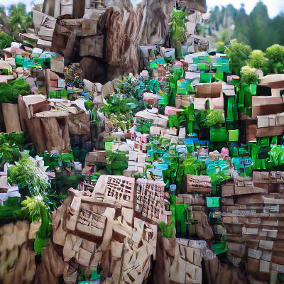 Minecraft World in Detailed 8K Resolution