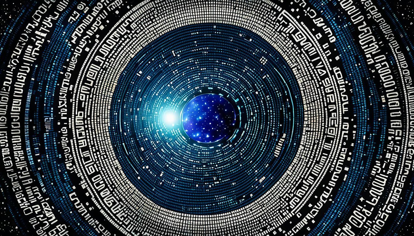 Binary Code Dream: Celestial Cosmic Beings