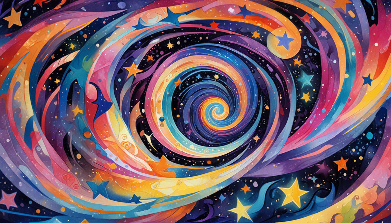 Swirling in space, an idea comes to life!