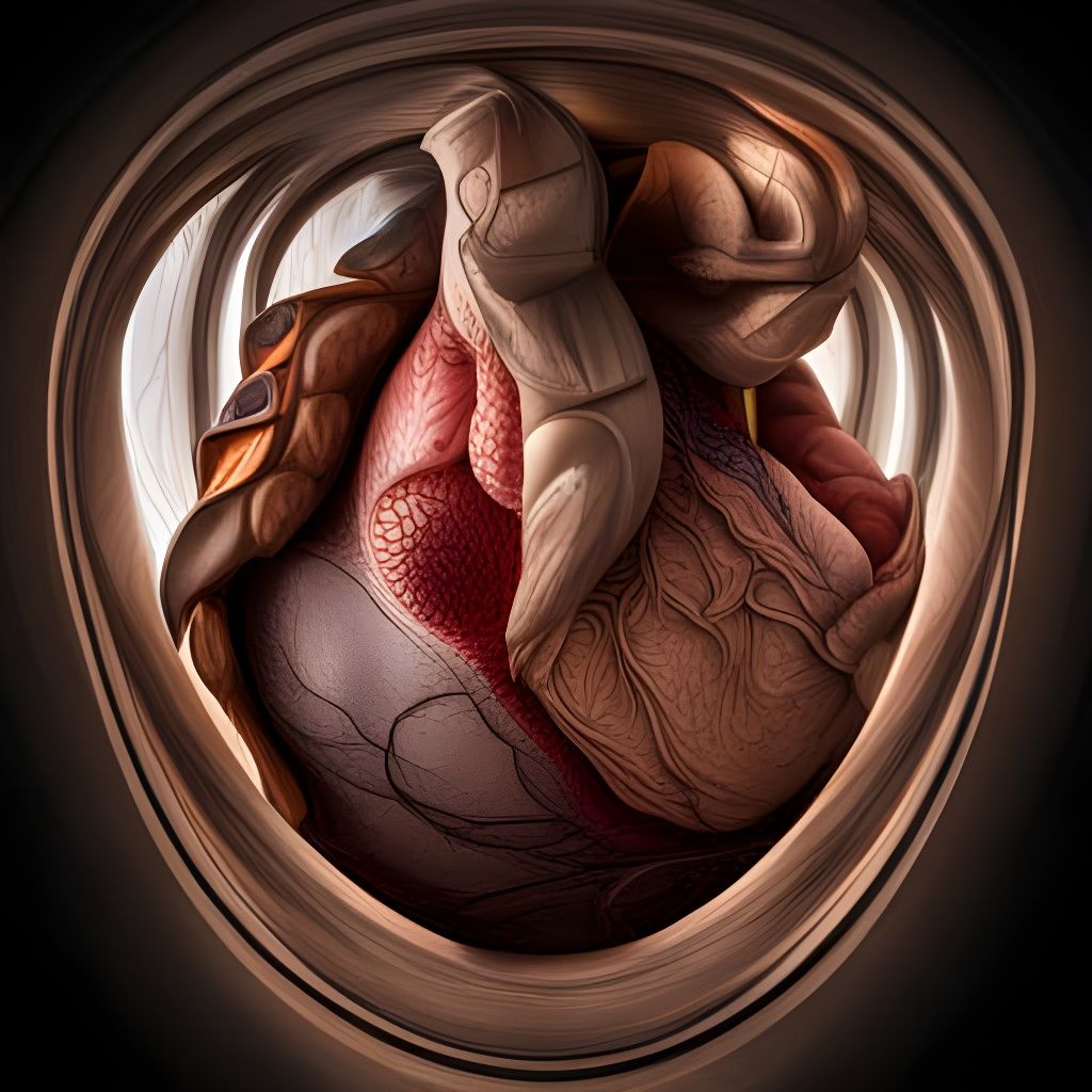Dracula's Heart in Glass: Hyperrealistic Rendering