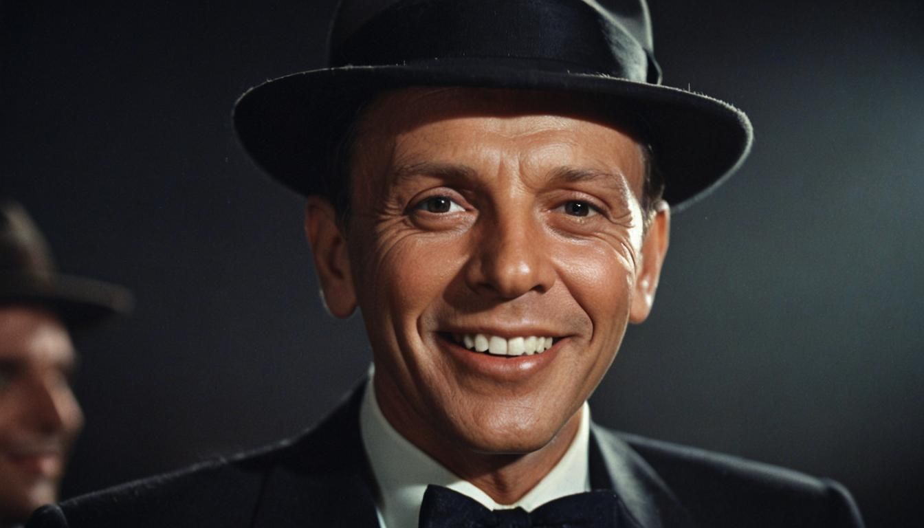 Cinematic Portrait of Smiling Man in Hat