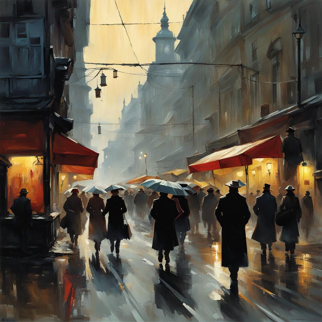 Landscape Concept Art in Matte Painting Style