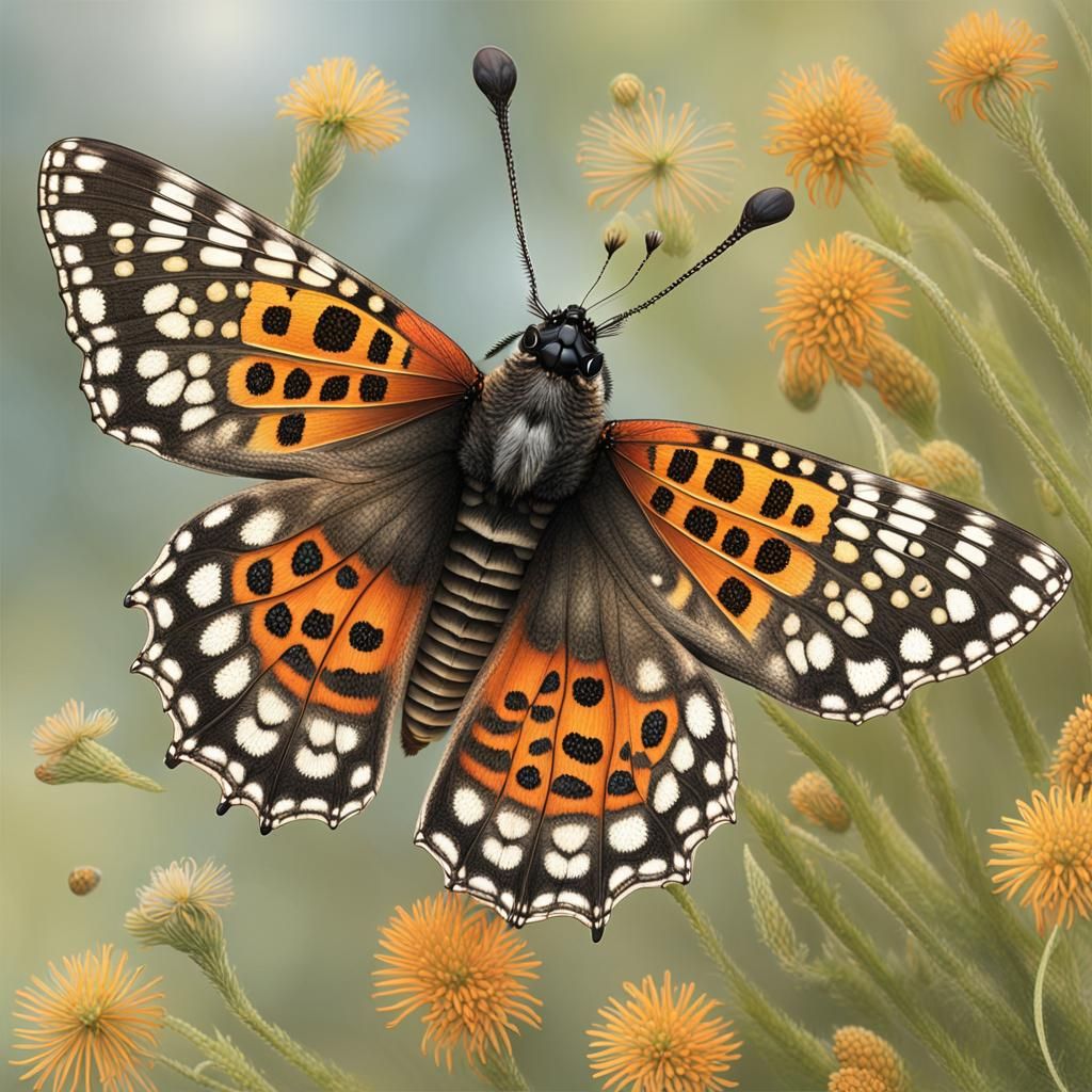 Exotic Alien Planet Dominated by Alien Butterflies