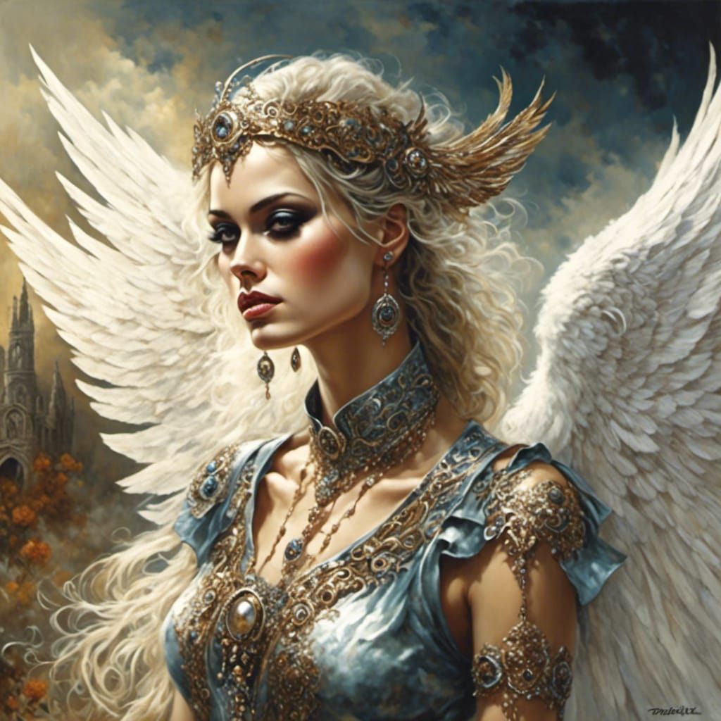 Pretty Angel in Southern Style