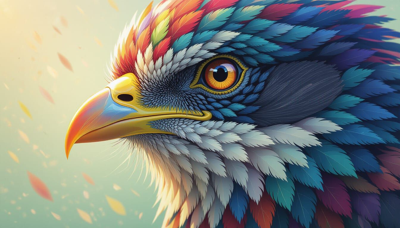 Hyperrealistic Bird's Eye View in Splash Art Style