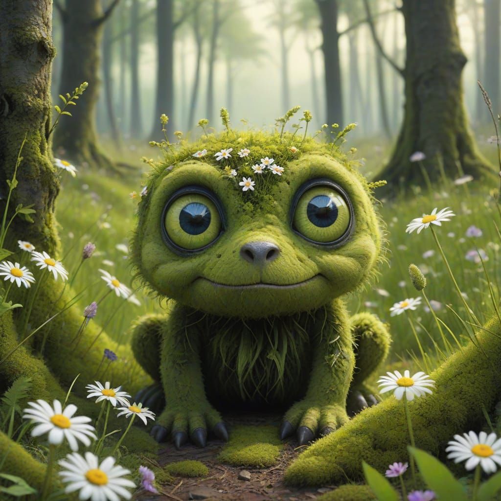 creature cooin' stare