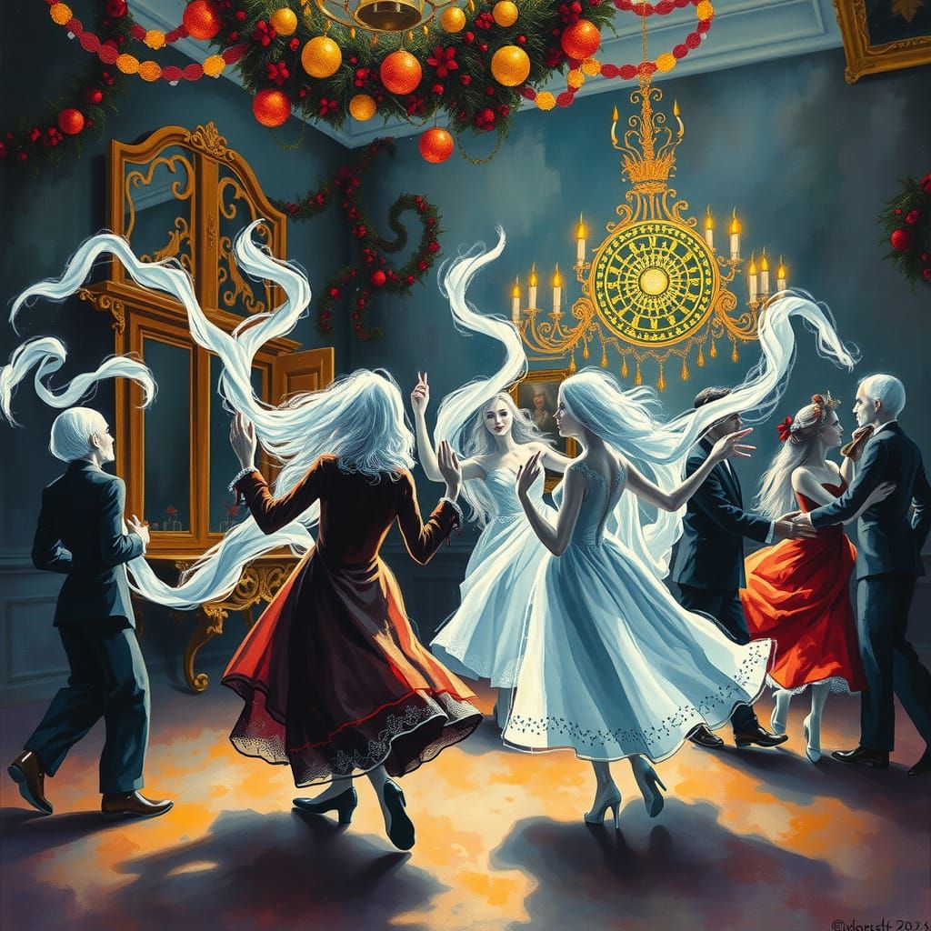Ghosts Dance at Haunted New Year's Eve Ball