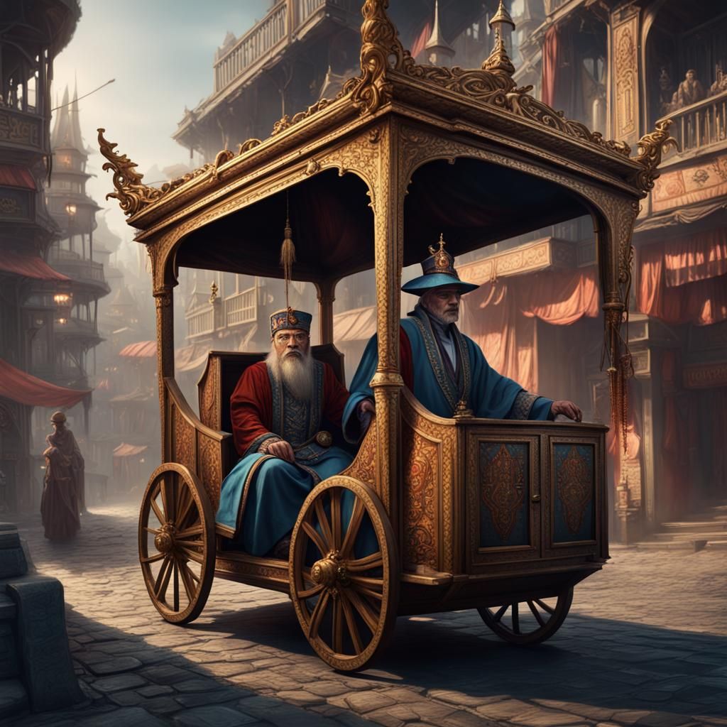 Fantasy Merchant Lord in Port City