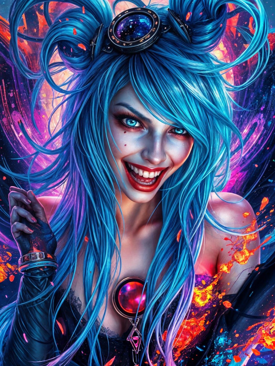 Magical Jinx from Arcane: Digital Masterpiece