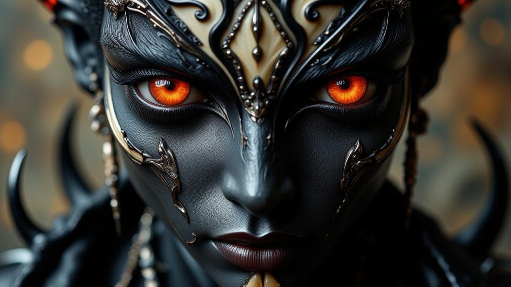 Demon of Ebony, Ivory, and Bone