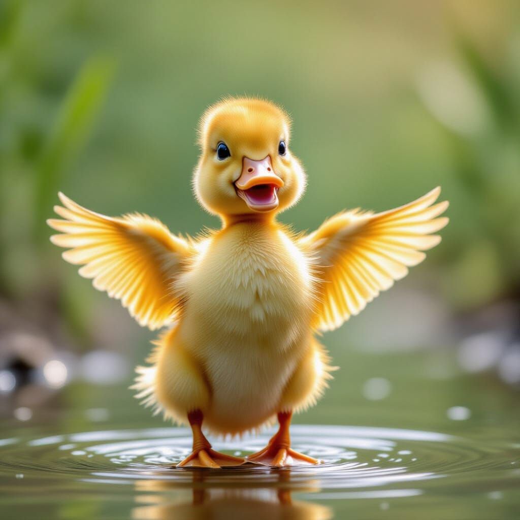 Dancing Duckling Generated by AI