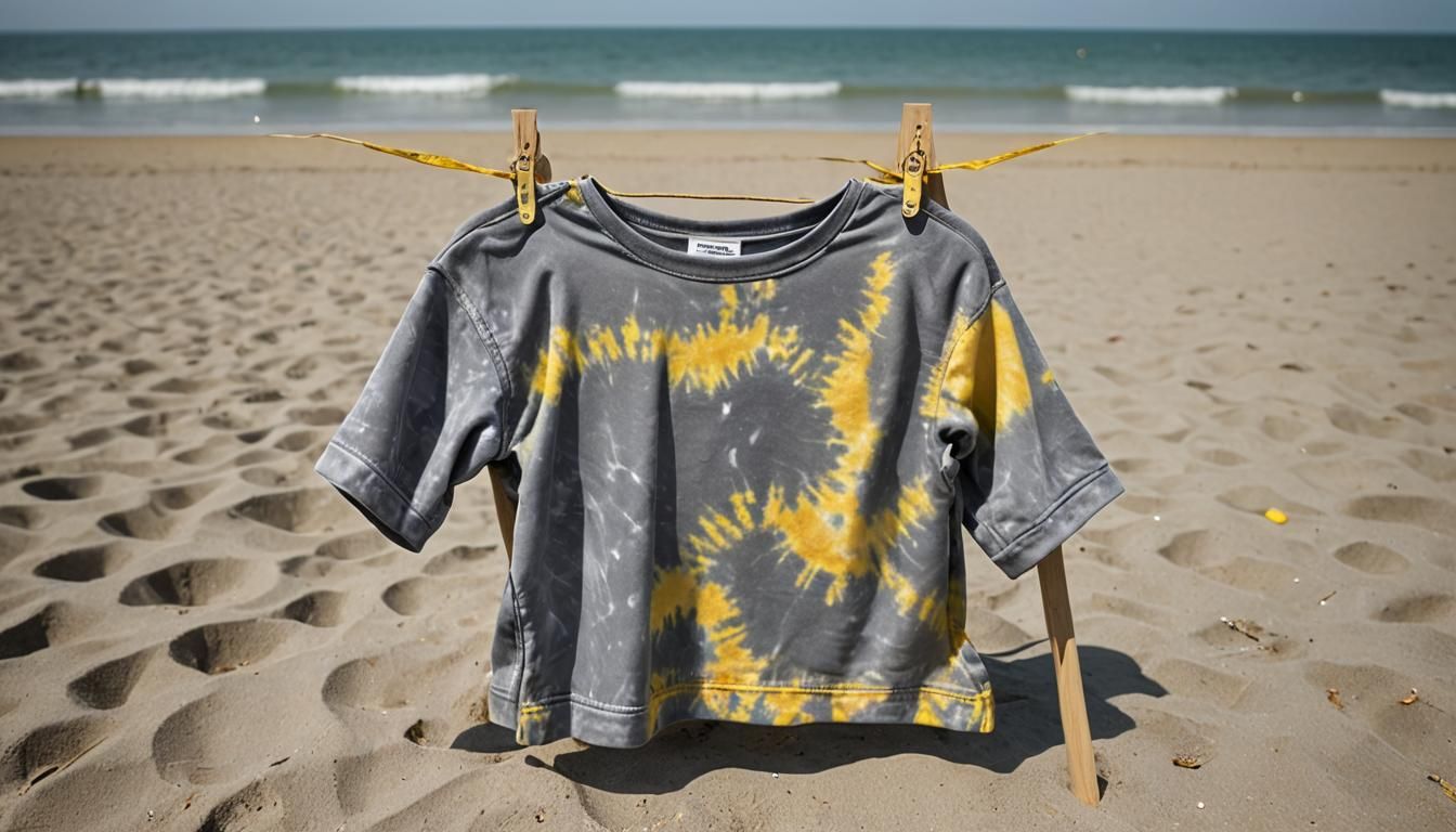 Child's Swimsuit on Beach Crib: Professional Photography